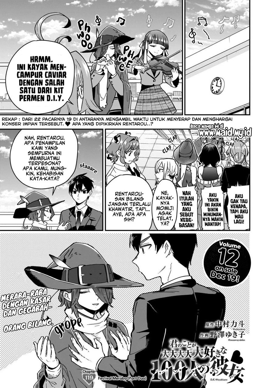 Kimi no Koto ga Dai Dai Dai Dai Daisuki na 100-ri no Kanojo chapter 119